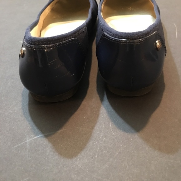 ANNE KLEIN SPORT Tahina navy blue flats - Picture 3 of 8